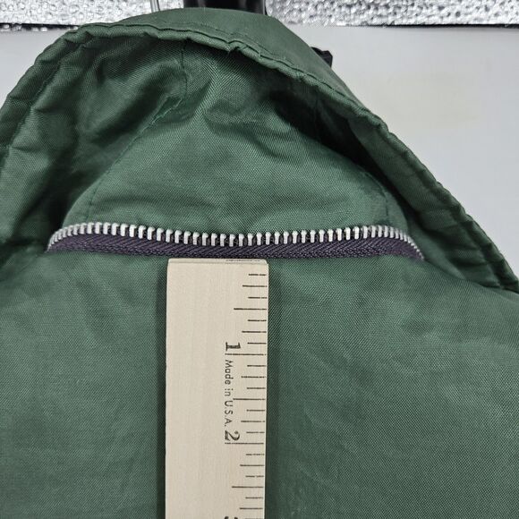 Vintage Golden Fleece Jacket Mens 40 Industrial Outerwear Olive Green Coat - Picture 9 of 13